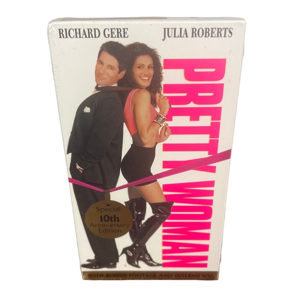 Pretty Woman VHS 10th Anniversary Edition Sealed Julia Roberts Richard Gere